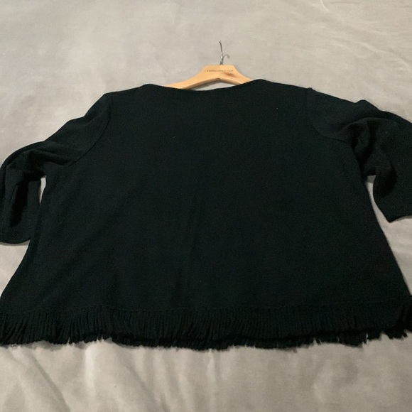 Nina Leonard 1X sweater 3/4 sleeve - Picture 3 of 5